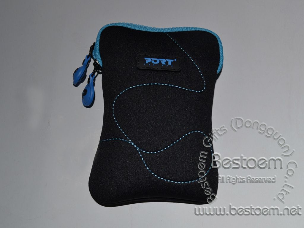 hard disk pouch with mesh pocket inside for port designs