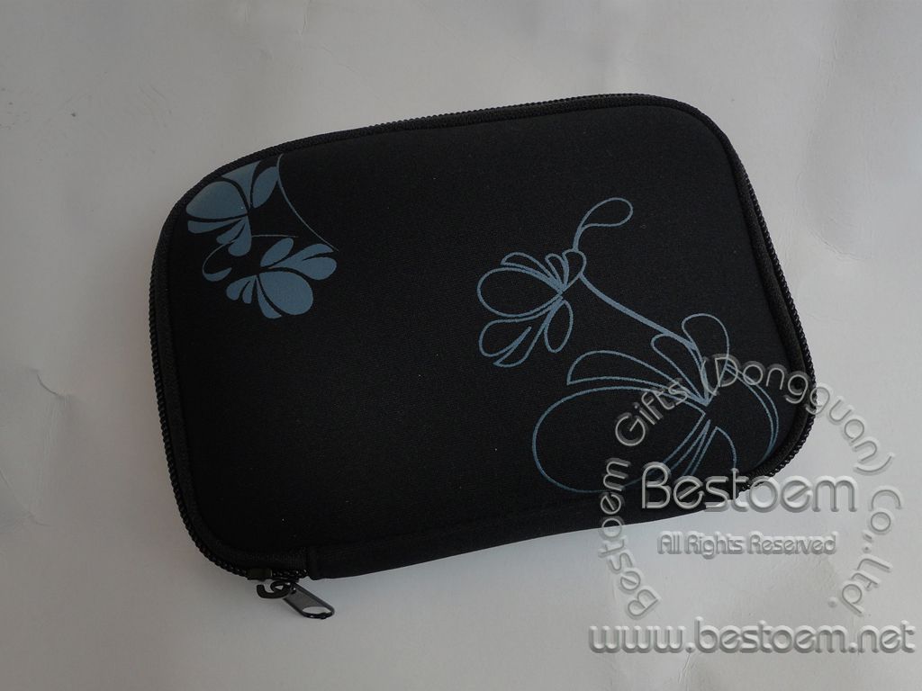 AVF hard drive pouch with cheap nylon zipper black color