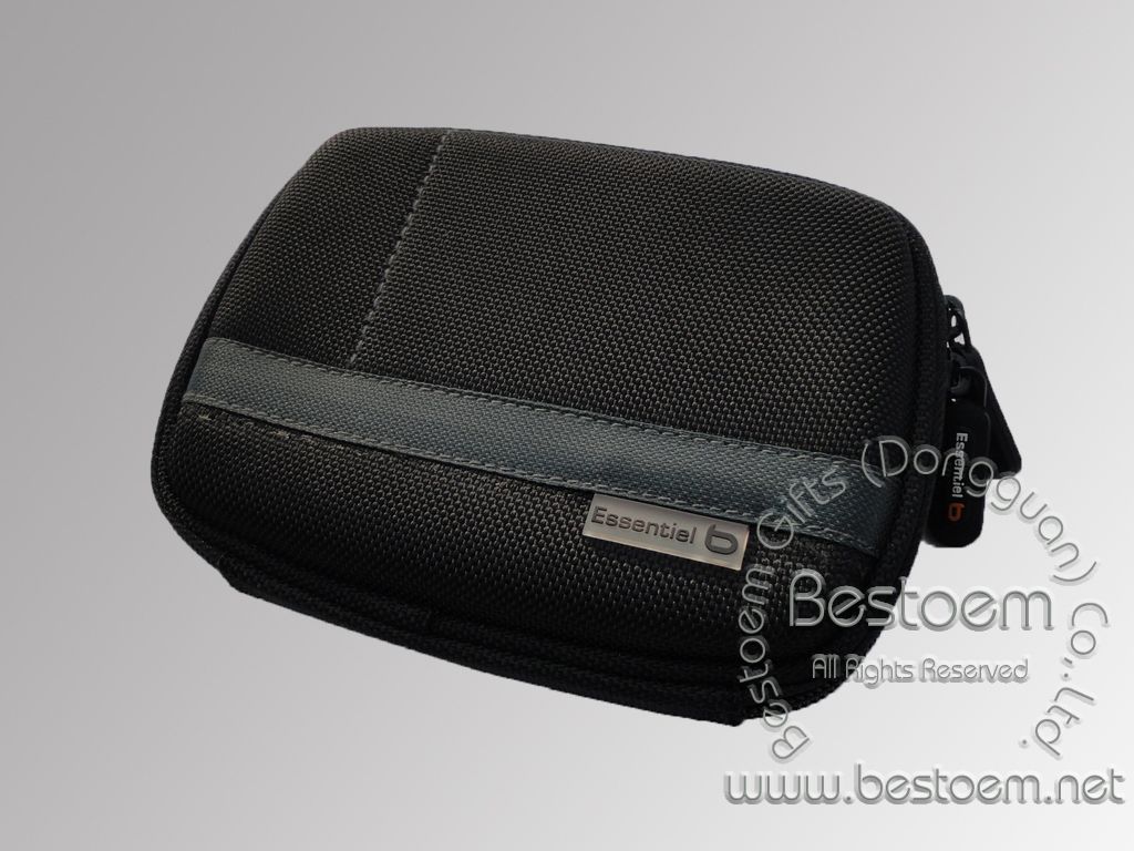 High end hard drive case made from hard shell coated with nylon