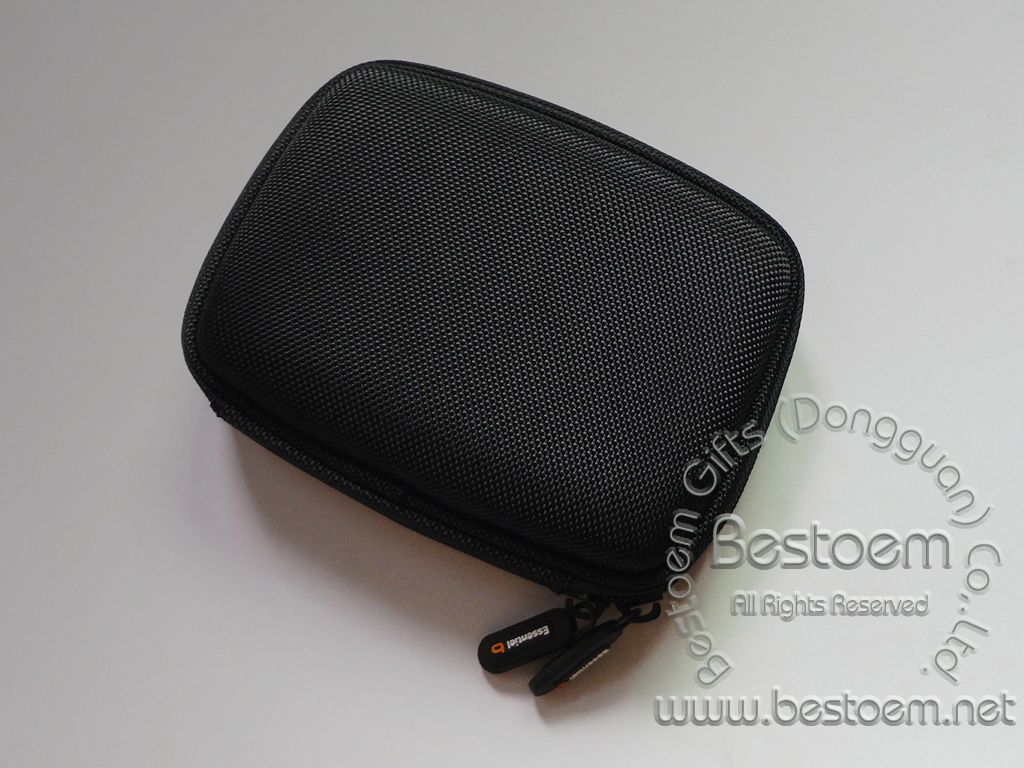 high quality hard drive case rubber patch zipper puller Essentiel B