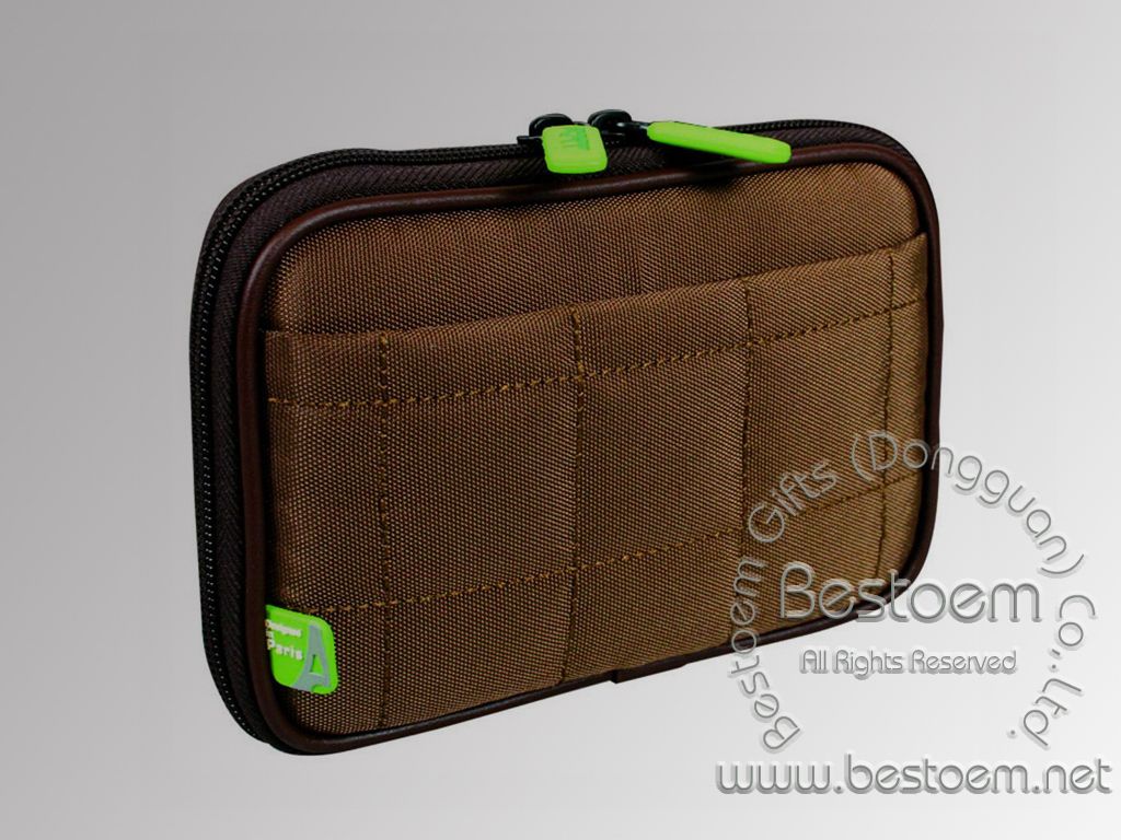 Canvas hdd case padded with memory foam inside