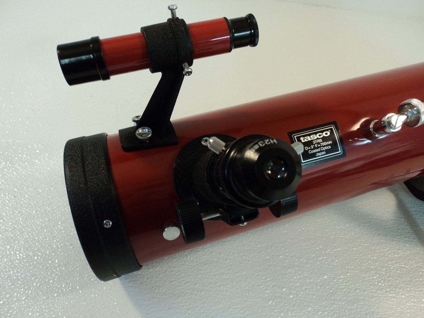 Tasco Astronomical Reflector Telescope Red/Black 280 x 76mm 3TRB eBay