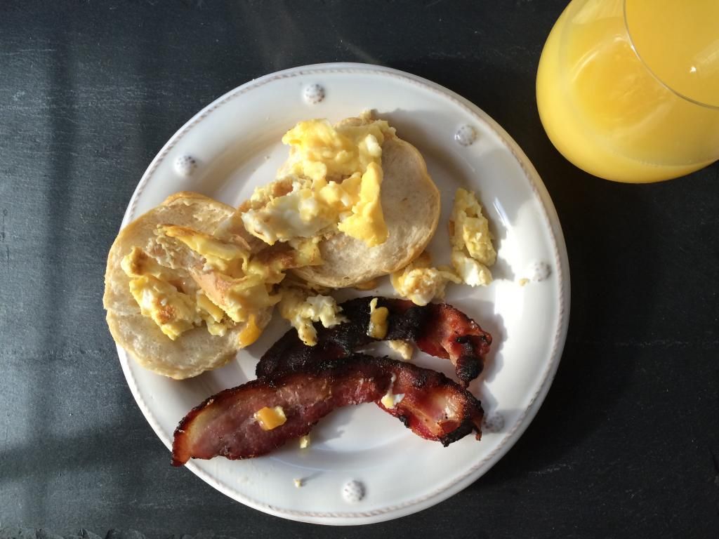 breakfast plate