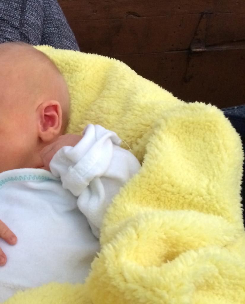 baby up close hand