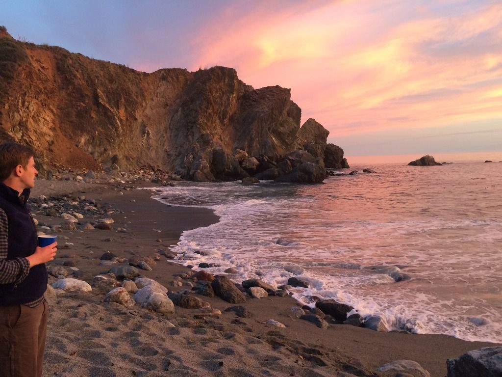 big sur sunset