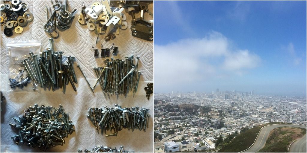 tool organizing and twin peaks view