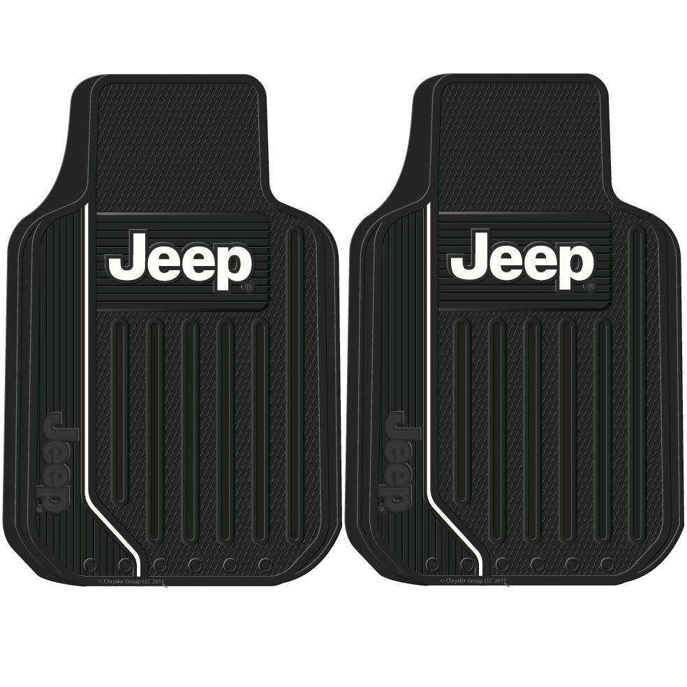 Jeep logo rubber mats #3