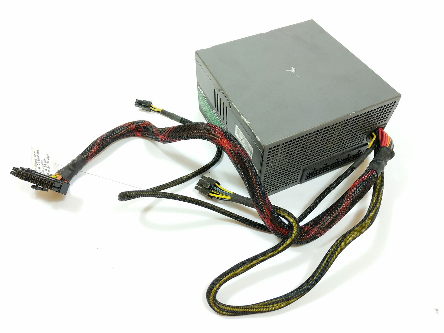 Antec Neo HE500 500W 20/24 Pin Semi Modular ATX Power Supply Missing