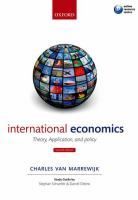 International Economics: theory, application, and policy