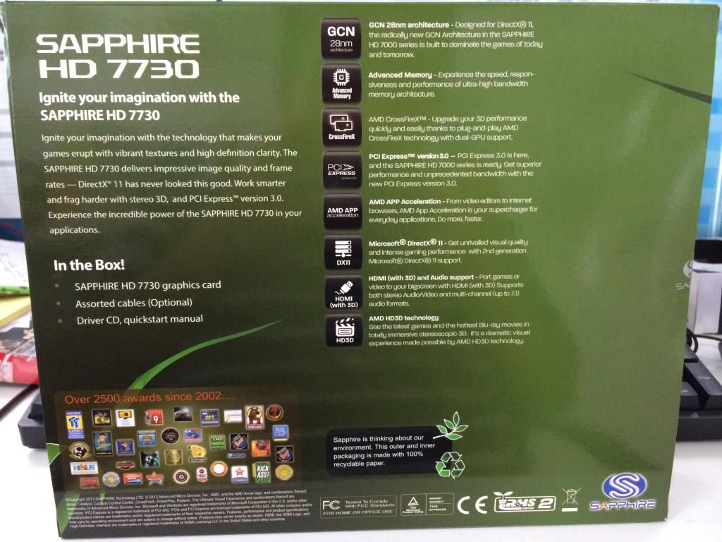 Sapphire HD7730 2GB GDDR5 CH giá cực tốt...
