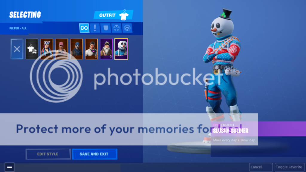 selling fortnite account with slushy soldier and icicle pickaxe - fortnite slushy soldier wallpaper