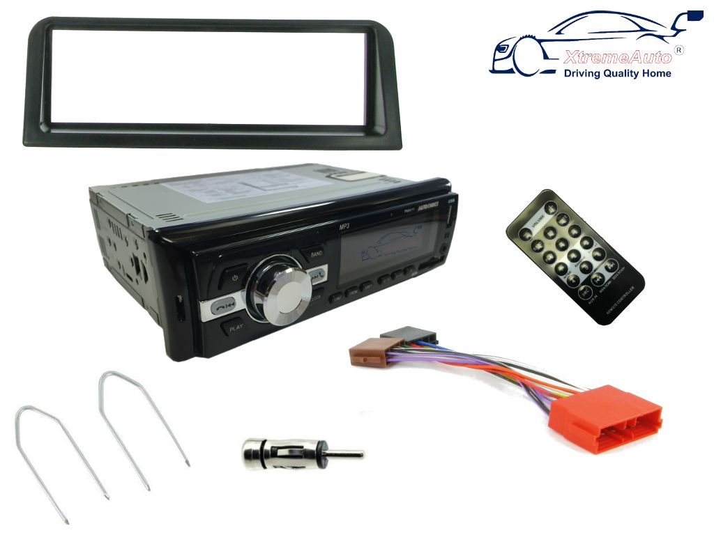 BLACK Face Plate XtremeAuto/® Fascia Stereo Adapter